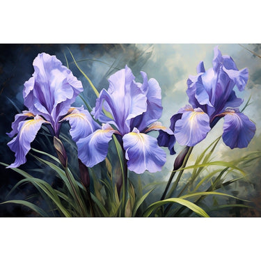 Iris painting Art